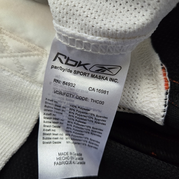 NWT NHL Jersey Anaheim Ducks Jersey 50 - Picture 6 of 6